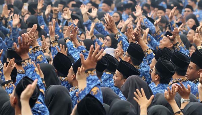 Jumlah Aparatur Sipil Negara (ASN) yang Melakukan Cuti di Jawa Barat
