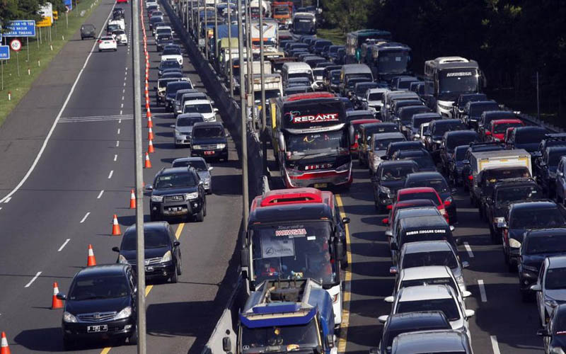 Kendaraan mudik Lebaran