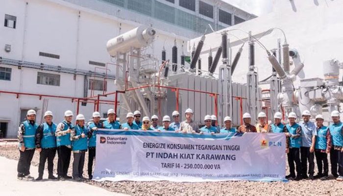 PLN Sambungkan Daya ke PT IKPP Karawang, Terbesar di Jawa Barat